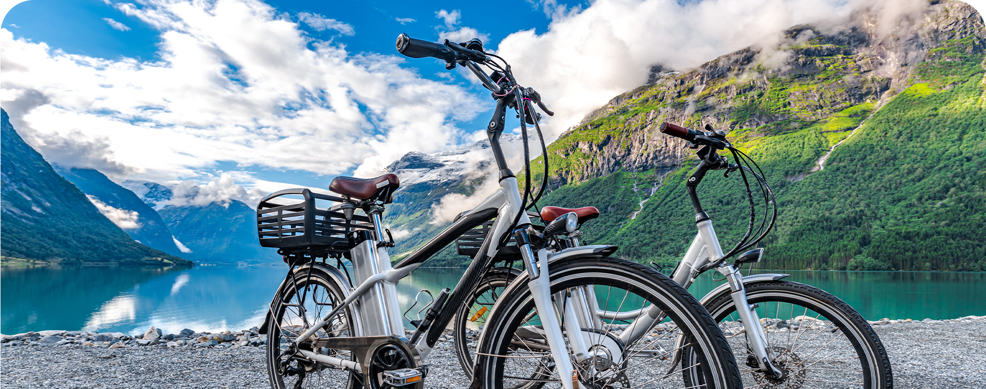 Basikal elektrik yang dikongsi